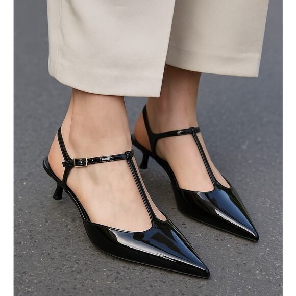 ZARA Pointed Toe Slingbacks NWT LAST ONE!!! - Picture 1 of 16